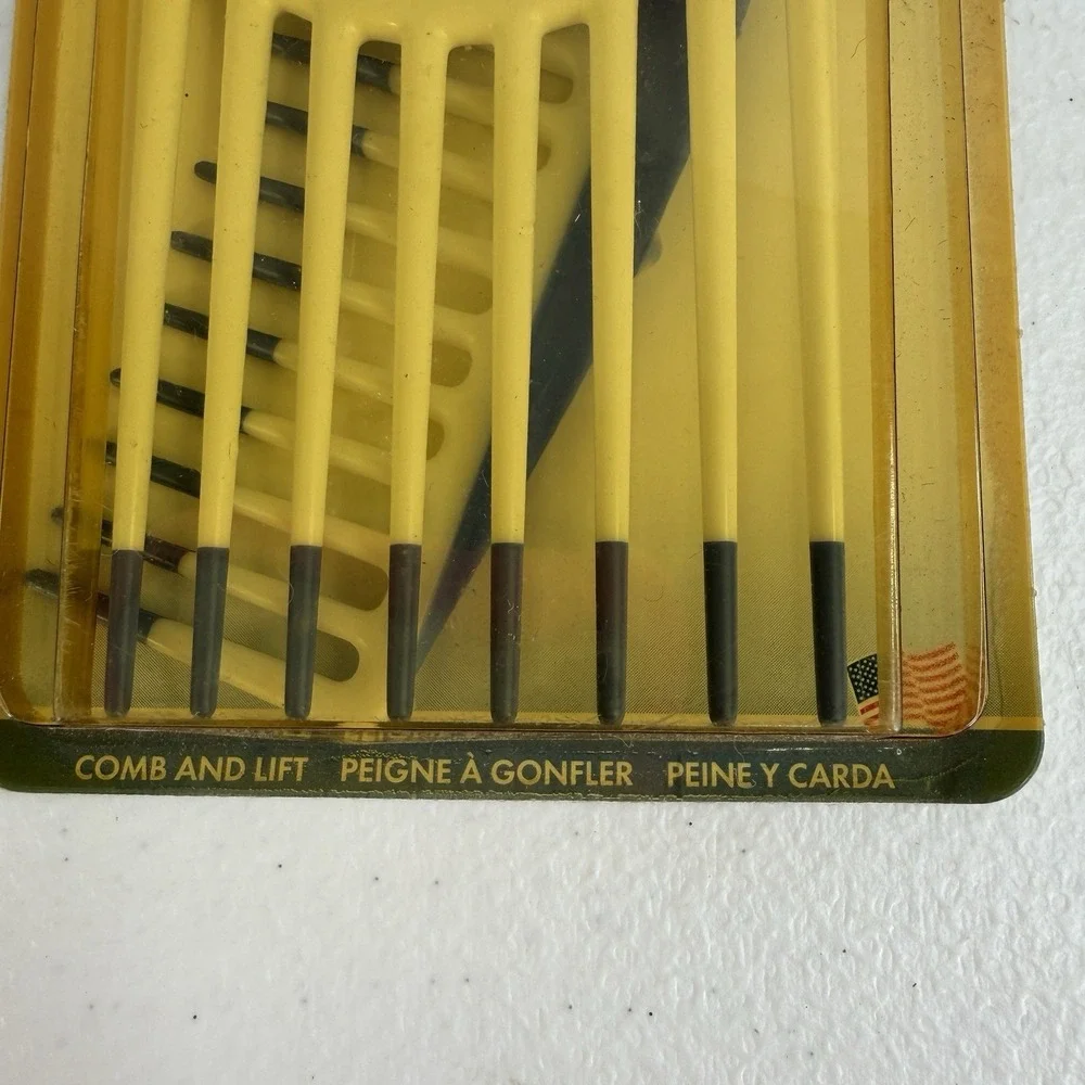 Vtg GOODY Super Comb And Small Handle Pick Lift #58122‎ 2002 Blue White NEW
